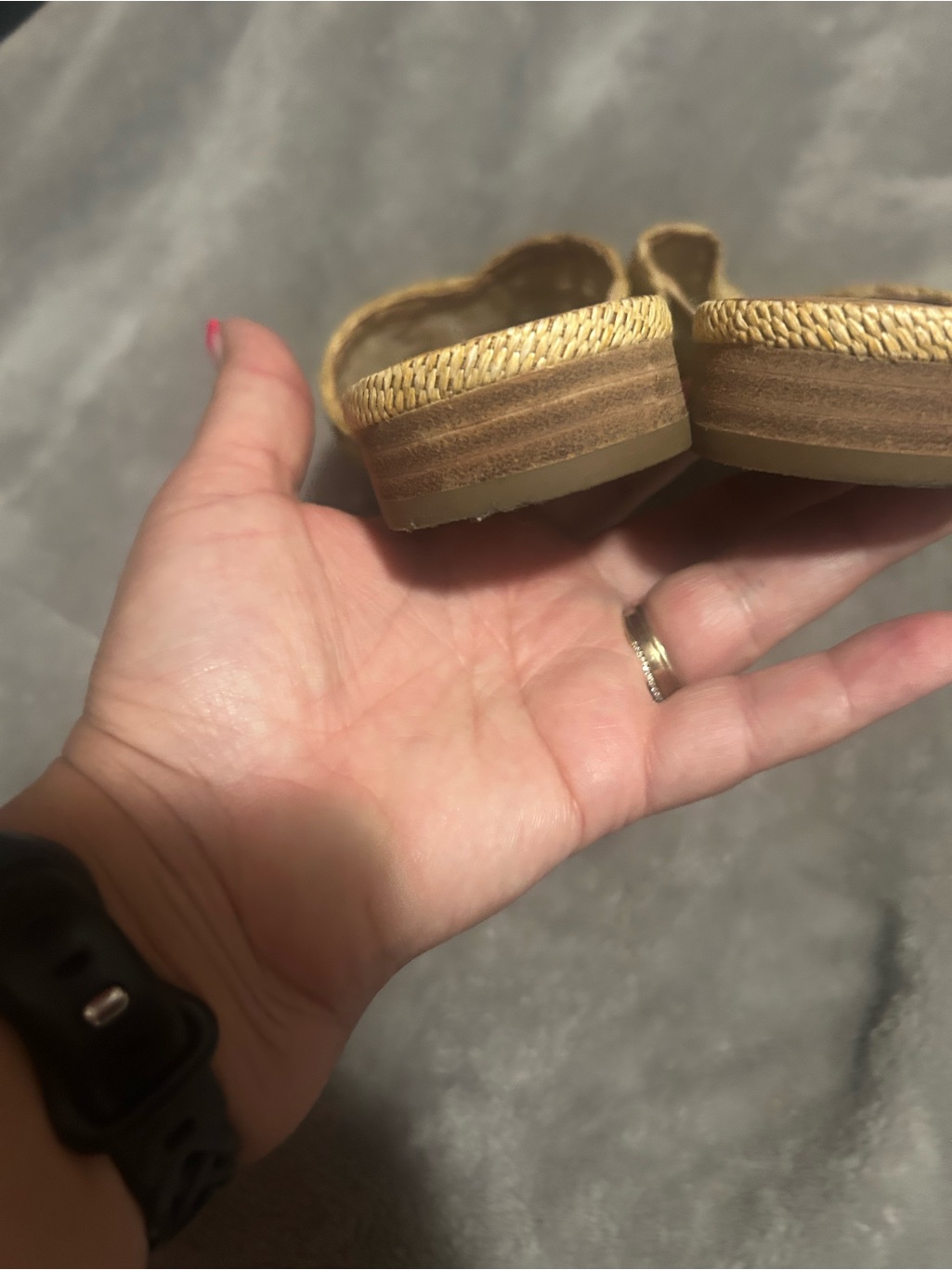Dolce Vita Tan Woven Pointed-Toe Mules — image 4 of 7
